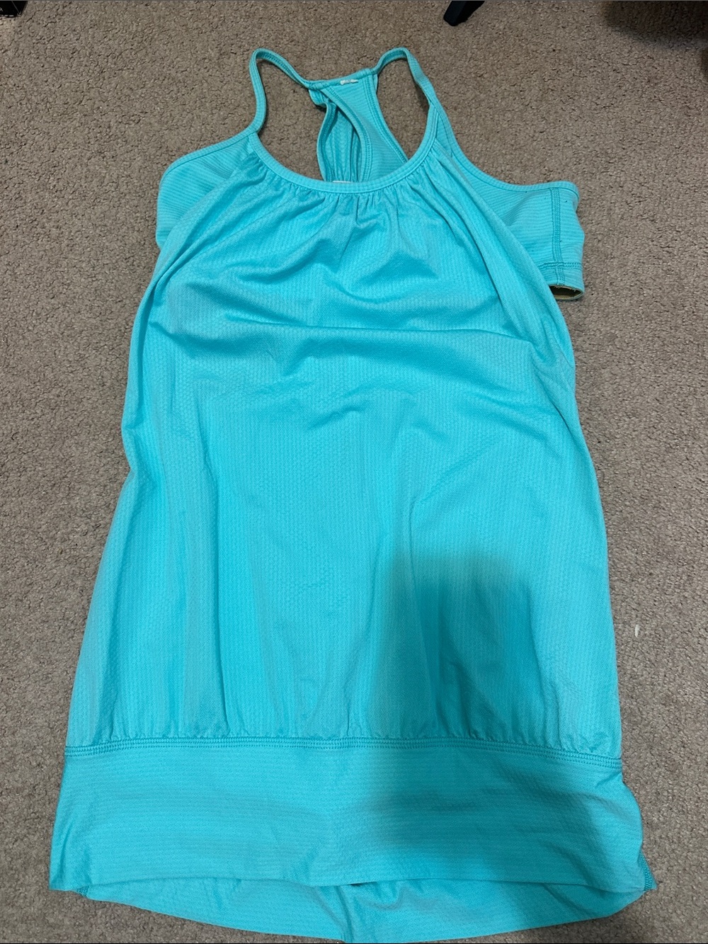 Women’s LuluLemon Sleeveless Active Tank Top - Aqua Blue